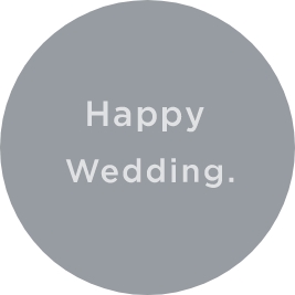 Happy wedding.